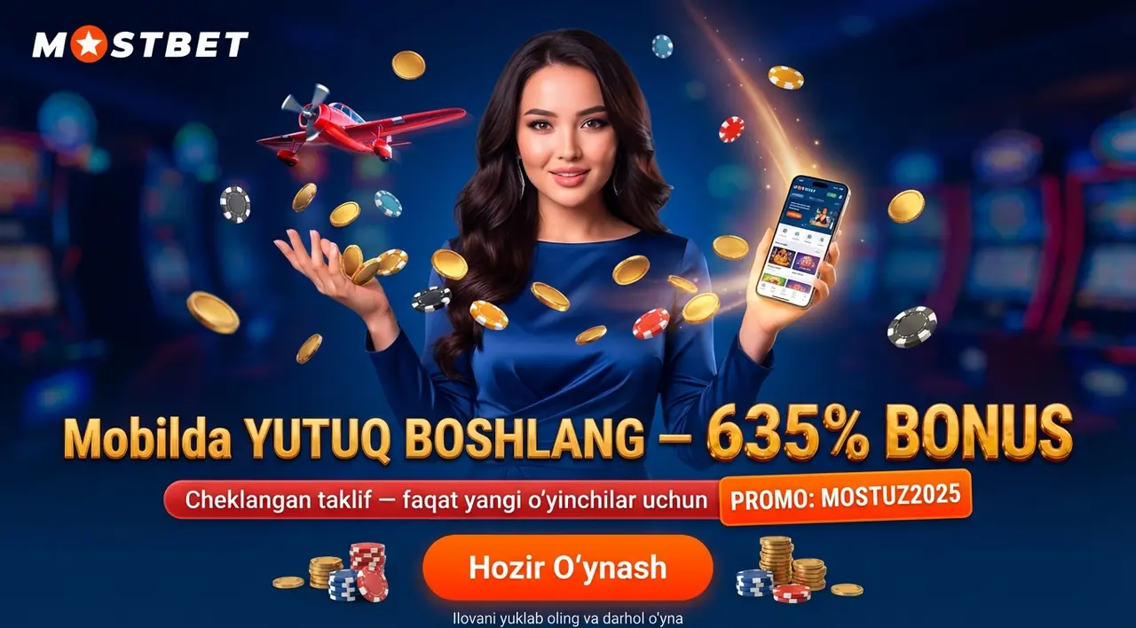 Mostbet Qoldanba – Mobil O'yin va Tikish Ilovasi