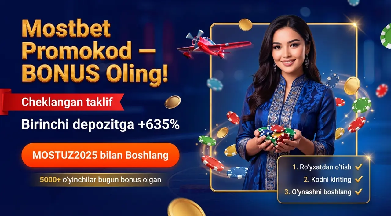 Mostbet Promokod: Bonuslarni Olish va Faollashtirish