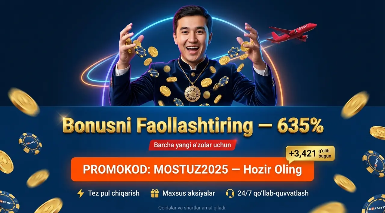 Mostbet Promokod: Bonuslarni Olish va Faollashtirish